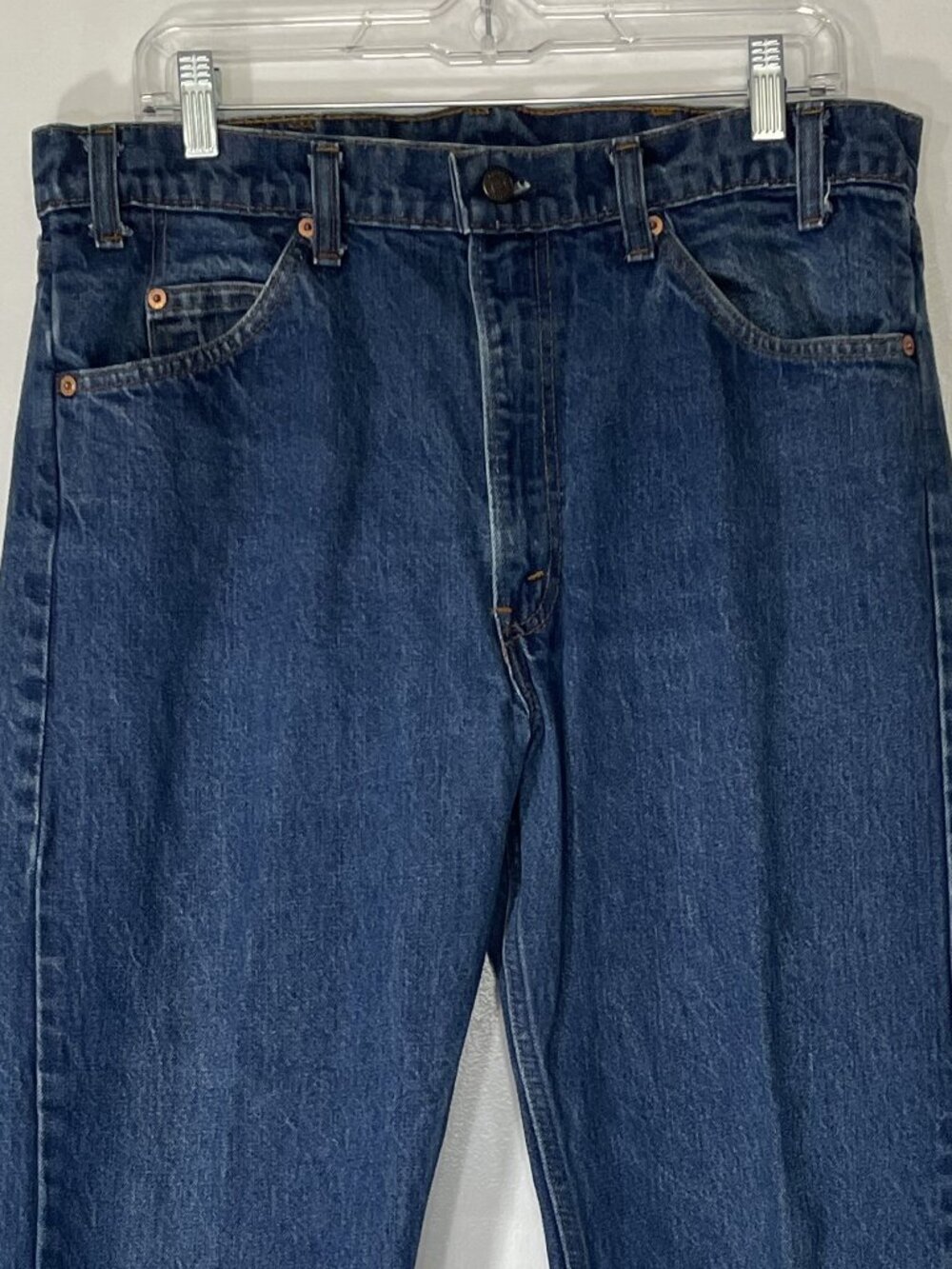 Vintage 1980s Levi’s 505 Orange Tab Jeans 36x32 USA Made 0505‑0217 Great Cond